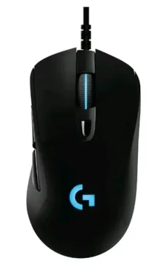 Logitech G403 Hero 16K / herní myš / 16000 DPI / USB-A / RGB Lightsync / závaží / kabel 2.1m (910-005633)
