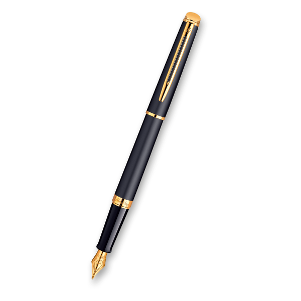 Waterman Hémisphère Matt Black GT - plnící pero - hrot F