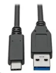 PremiumCord propojovací kabel USB-C - USB 3.0 A (USB 3.1 generation 2 3A 10Gbit/s) 3m (ku31ck3bk)