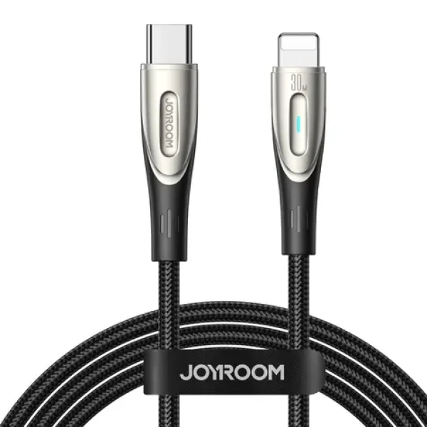 Joyroom Star-Light Series SA27-CL3 Nabíjecí kabel USB-C (M) - Lightning (M) 30W 1.2m černá (6941237111456)