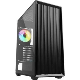 Sharkoon VK3 RGB černá / ATX / 2x USB 3.0 / 4x 120mm / bez zdroje / průhledná bočnice (4044951041237)
