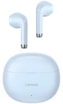 USAMS YO17 Rhymbo TWS modrá / Sluchátka / Bluetooth 5.3 / 13 mm reproduktor / 35 mAh + 400 mAh (BHUYO03)