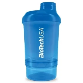 BioTech Šejkr 300 + 150 ml modrý (11887)