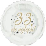 33. narozeniny balónek kruh Balonky.cz 33. narozeniny balónek kruh Balonky.cz
