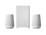Homatics SoundSound 2.1 bílá / Bezdrátové reproduktory + Subwoofer / Dolby Audio / Bluetooth 5.0 (V058V8)