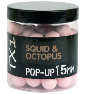 Shimano Boilies TX1 Pop Up Squid & Octopus Washed Out Pink,Shimano Boilies TX1 Pop Up Squid & Octopus Washed Out Pink