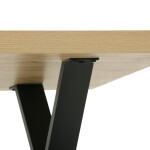 Jídelní stůl 180x90cm, lamino, dub, HT-R5316 OAK