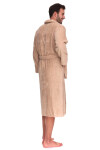 L&L 2450 Pánský froté župan 3XL antracit 3XL-188/130/124
