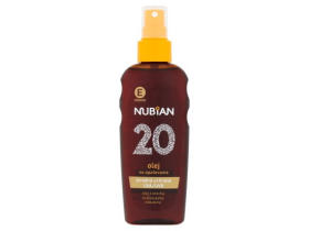 Nubian Voděodolný olej na opalování SPF 20 150 ml