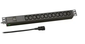 EFB EK631CC.1 černá / PDU / 19" 1U / 12x C13 / C14 / 10A (EK631CC.1)