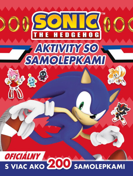 Ježko Sonic - Aktivity so samolepkami - Kolektiv