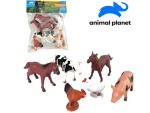 Mojo Animal Planet 07515 - Zvířátka farma, 6 ks, 12,5 cm