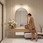 Nástěnné svítidlo LED 12W 50CM APP374-1W - bílé OSW-05004