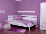 HP-Nábytek Jednolůžko Tina rohová BUK ROZMĚR: 90 x 210 cm - ATYP