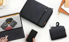 Inateck LB01006/S1 černá, šedá / Pouzdro pro notebook / 16" / MacBook Pro M1-M4 Pro/Max / Polyester (LB01006-15S_BLACK GRAY)