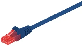 MicroConnect CAT6 U/UTP 3m CCA modrá / PVC (B-UTP603B)