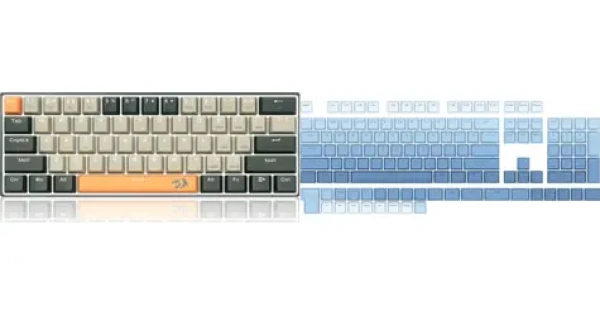 Redragon K606 Lakshmi / Herní klávesnice / mechanická / spínače Red / Ombre keycapy / USB