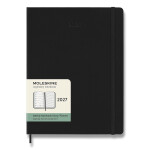Diář MOLESKINE 2027 týdenní tvrdý černý XL