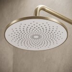 REA - Kulatá dešťová sprcha JS-021 Gold Brush REA-P0391