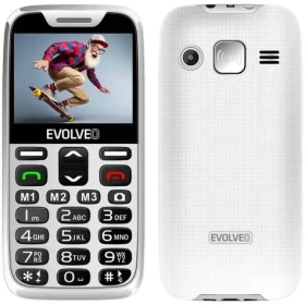 EVOLVEO EasyPhone XR + stojánek bílá / 2.3" / 0.3MP / SOS / microSDHC (EP-601-XR-WH)