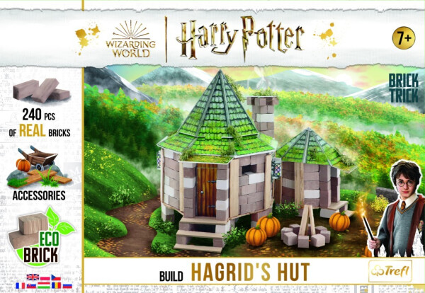 BRICK TRICK Harry Potter: Hagridova chýše L 240 dílů - Twistshake