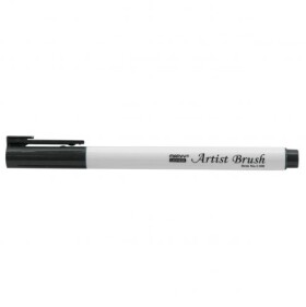 MARVY Artist Brush 1100-21 fix štětcový hrot – barvy vodní báze brush pen na papír lettering kaligrafie rozmývatelný mísitelný acid free netoxický
