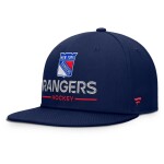 Fanatics Pánská kšiltovka New York Rangers NHL Authentic Pro A/Cap Flat Brim Square Visor Structured Adjustable