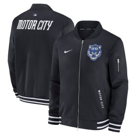Nike Pánská bunda Detroit Tigers MLB City Connect 2026 Authentic Dugout Bomber Navy Velikost: S