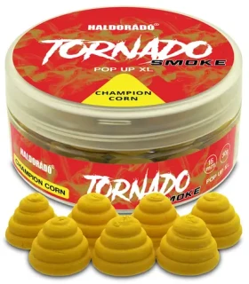 Haldorádó Pop-Up Tornado Smoke XL Champion Corn / Plovoucí boilies / 30g / 15mm