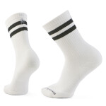 Unisex merino městské ponožky SMARTWOOL Everyday Athletic Striped Crew Socks, White velikost: 38-41 (M)