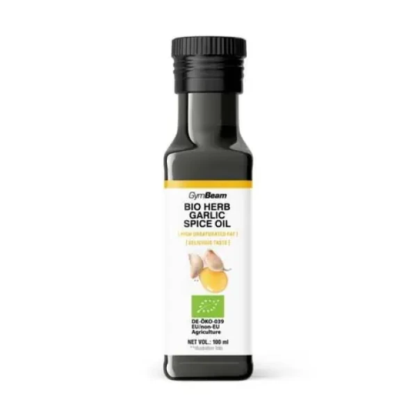 BIO Bylinkovo-česnekový olej - GymBeam (100 ml) (108100-1-100ml)