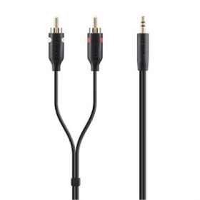 Belkin Audio kabel 1 x 3.5mm - 2 x RCA 2m / portable Y (F3Y116bt2M)