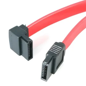 StarTech SATA červený / Kabel / SATA 7-pin - SATA 7-pin / úhlový / 30 cm (SATA12LA1)
