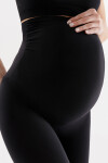 Dámské těhotenské legíny SEAMLESS LEGGINGS MAMA S108 Černá - Gabriella černá S/M