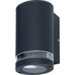 Python Ultraefficient venkovní nástěnné svítidlo se senzorem Led 3,8W 800lm 2700K Ip44, antracitové