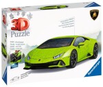 Puzzle 3D Lamborghini Huracán Evo zelené 108