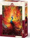 ART PUZZLE 5404 Puzzle Barevný páv