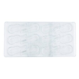 Dortisimo Plastová forma na čokoládu Housle