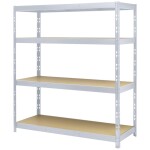 Manuflex RP1344.5021 základní modul regálu oddělení , (š x v x h) 1470 x 2500 x 800 mm, ocel, dřevěná podlaha, vodní mod