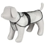 TRIXIE Pláštěnka Tarbes XS 30 cm průsvitná / PVC / Pro malé psy / Reflexní tlapka (G14-3000)