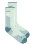 Pánské merino turistické ponožky ICEBREAKER Mens Hike+ Ultralight Crew, Mint/Blue Ash velikost: 47-49 (XL)