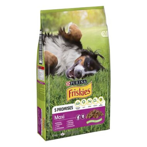 Purina Friskies Maxi s hovězím masem 10 kg