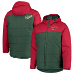 G-III by Carl Banks Pánská Zímní Bunda Minnesota Wild G-III Sports by Carl Banks Exploration Polyfill Hooded Parka Velikost: