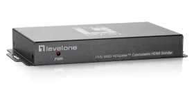 LevelOne HVE-9003 šedá / AV vysílač / HDMI 1.3c / Cat5, Cat5e, Cat6 / dosah 60 m / 1920 x 1080 px (HVE-9003)