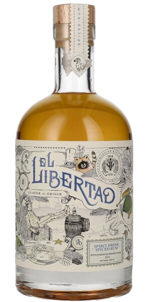 El Libertad Spiced Rum 40%, 0,7 l (holá lahev)