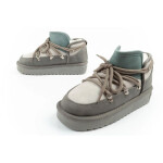 D.Franklin dámské sněhule zimní módní zateplené boty šedé dámské 39