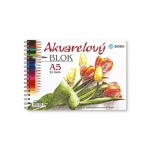 Bobo-Blok Akvarelový blok 250 g A5 20 listů kroužková vazba