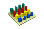 Moyo Montessori Moyo Montessori Žebřík - geometrická tělesa