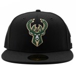 New Era Pánská kšiltovka Milwaukee Bucks NBA Team Logo 59FIFTY Fitted Velikost: 7 1/8