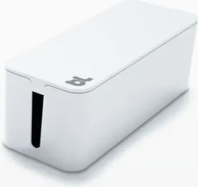 Bluelounge CB-01-WH-EU bílá / Organizér kabelů / 1 ks (CB-01-WH-EU)